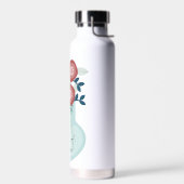 花瓶フローラウェディングギフト用母水瓶 ウォーターボトル (左面)