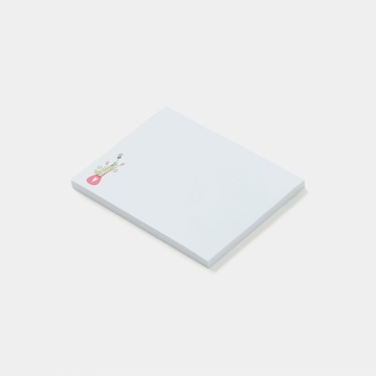 花瓶メモ帳 ポストイット (アングル)