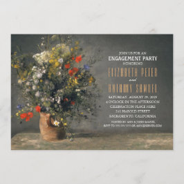 花瓶ユニーク婚約パーティ 招待状