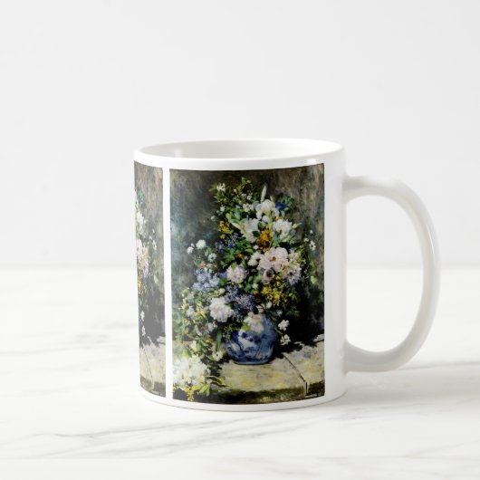 花瓶入りコーヒーマグ コーヒーマグカップ (右)