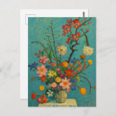 花瓶入りポストカード ポストカード (正面/裏面)