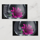 花瓶名刺の花 名刺 (正面/裏面)