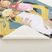 花瓶女 シェルパブランケット (3/4)