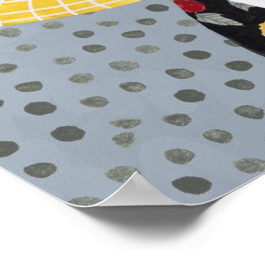 花瓶女 ポスター (角)