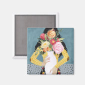 花瓶女 マグネット (正面/裏面)