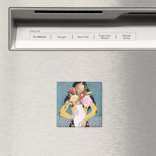 花瓶女 マグネット (インサイチュ (食洗機))