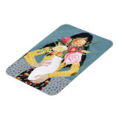 花瓶女 マグネット (左側)