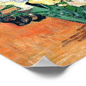 花瓶日本のバラアネモネヴァンゴッホファインアート ポスター (角)