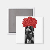 花瓶磁石 マグネット (正面/裏面)