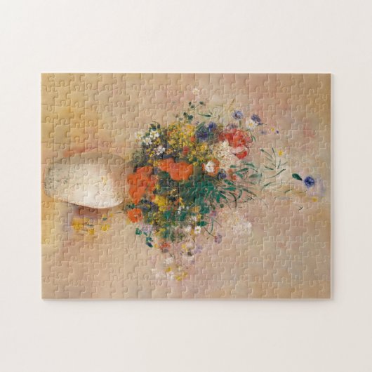 花瓶素晴らしの絵画美術館 ジグソーパズル (横)