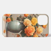 花瓶花iPhoneケース iPhoneケース (裏面横)