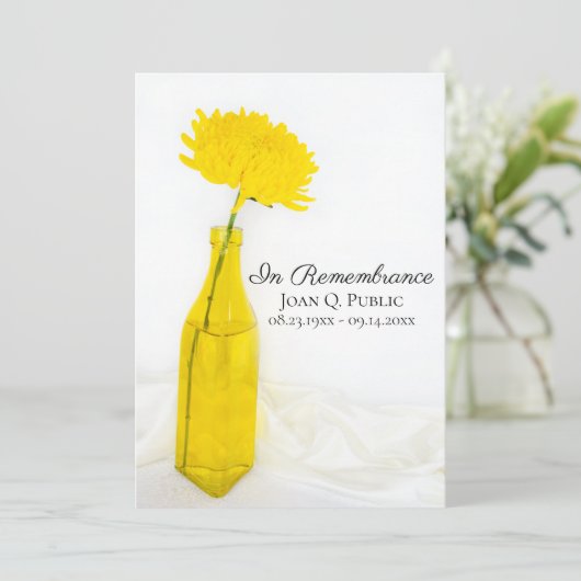 花瓶葬祭黄花 プログラム (スタンド正面)