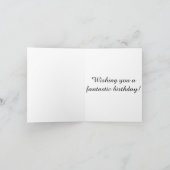 花瓶誕生日カード サンキューカード (内部)