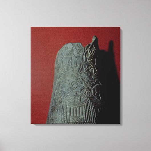 花瓶（ウルクから紀元前3千年） キャンバスプリント (正面)