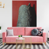 花瓶（ウルクから紀元前3千年） キャンバスプリント (インサイチュ (リビング))