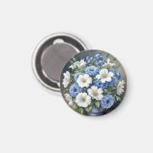 花瓶 エレガント 水彩 マグネット (正面/裏面)