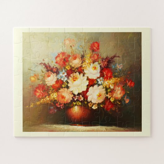 花瓶 ジグソーパズル (横)