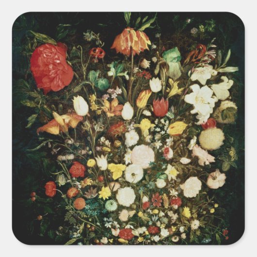 花瓶 スクエアシール (正面)