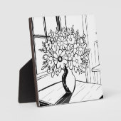 花瓶 フォトプラーク (正面)