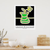 花瓶 ポスター (キッチン)