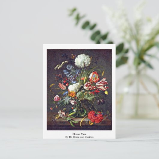 『花瓶』 ポストカード (スタンド正面)