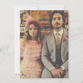 花瓶　田舎風　気まぐれ　スケッチ　カスタム　写真 セーブザデート (裏面)