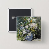 花瓶 缶バッジ (正面&裏面)