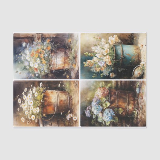 花瓶 薄葉紙 (正面)