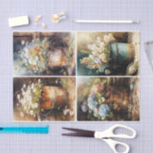 花瓶 薄葉紙 (クラフト)