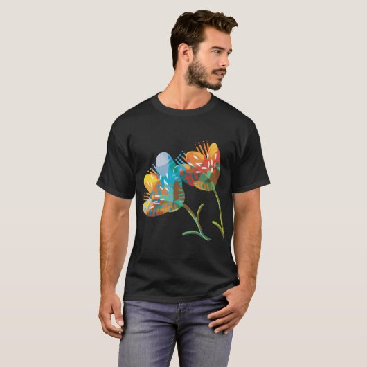 花瓶 Tシャツ (正面フル)