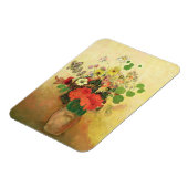 花瓶c.1908-10 (キャンバス上の油) マグネット (左側)