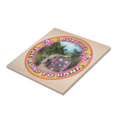 花生き延びへ行く道 タイル (側面)