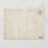 花生き延び葉書への道 ポストカード (裏面)