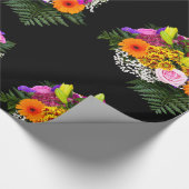 花画像の美しいギフト工芸品パーティー用品 ラッピングペーパー (角)