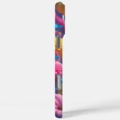 花畑で愛らしいワンちゃん可愛い Case-Mate iPhoneケース (裏面 / 右)