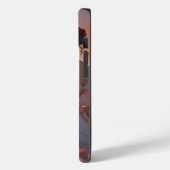 花畑で白い花を生むアニメーション少女|過去記事 Case-Mate iPhoneケース (裏面 / 左)