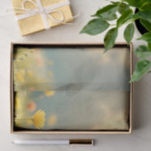 花畑にかわいい小さな復活祭の子羊 薄葉紙 (ギフト)