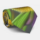 花畑にミツバチ ネクタイ (ロール)