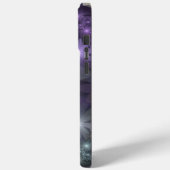 花畑のトレンディで輝く抽象フラクタルアート Case-Mate iPhoneケース (裏面 / 左)