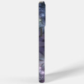 花畑のトレンディで輝く抽象フラクタルアート Case-Mate iPhoneケース (裏面 / 右)