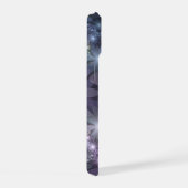 花畑のトレンディで輝く抽象フラクタルアート iPhone 15ケース (右側面)