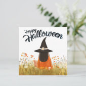 花畑のハロウィン魔女 招待状 (スタンド正面)
