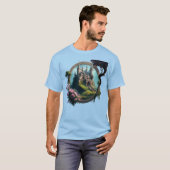花畑の城Tシャツ (2) Tシャツ (正面フル)