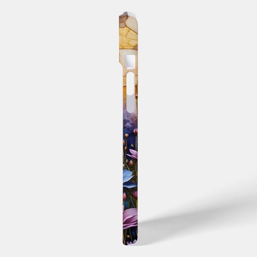 花畑の孔雀 Case-Mate iPhoneケース (裏面 / 左)