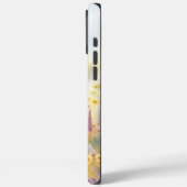 花畑の愛らしいハイランド仔牛 Case-Mate iPhoneケース (裏面 / 左)