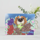 花畑の犬。フラットシーズンカード シーズンカード (スタンド正面)