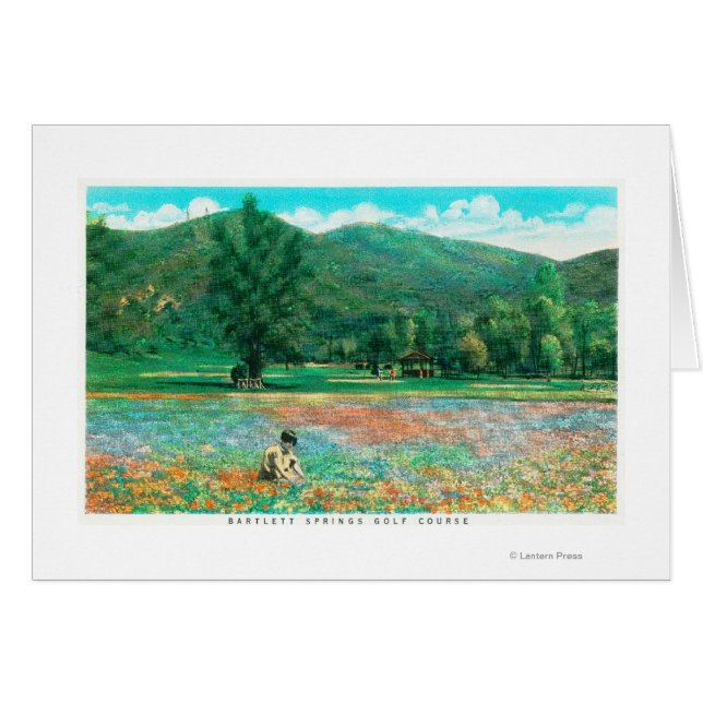 花畑の表示 (正面横)