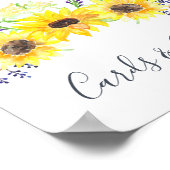 花畑ウエディングカード&ギフトサイン ポスター (角)