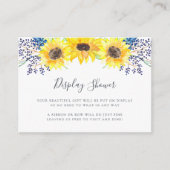 花畑ディスプレイシャワー エンクロージャーカード (正面)