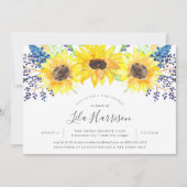 花畑ベビーシャワー招待状 招待状 (正面)